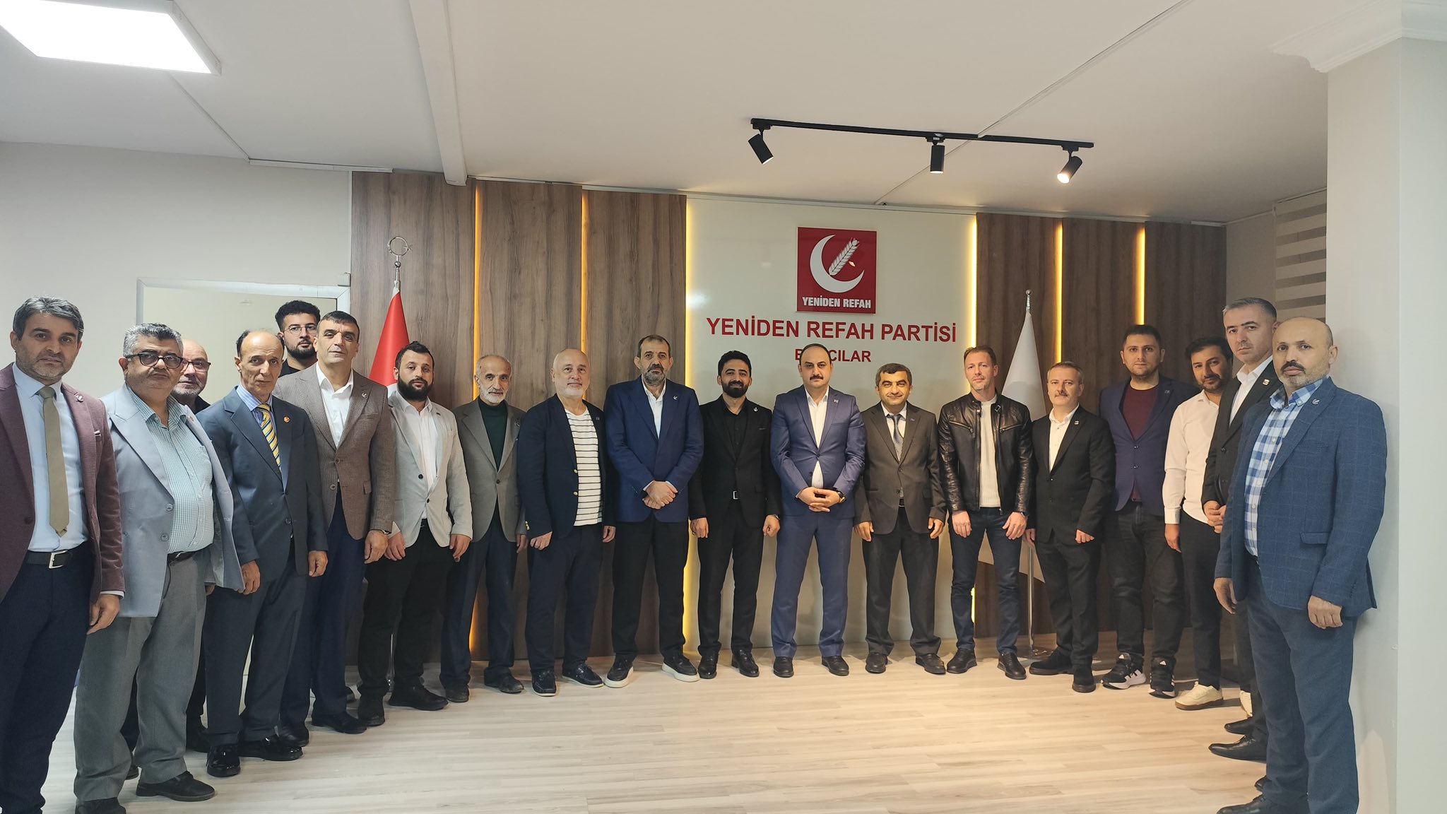 Yeniden Refah Partisi Bağcılar İlçe Başkanlığını ziyaret ettik